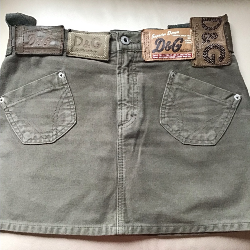 Dolce Gabbana mini skirt size 26